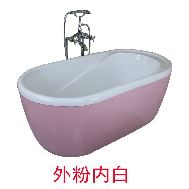 家用亚克力浴缸欧式贵妃缸双层保温缸...